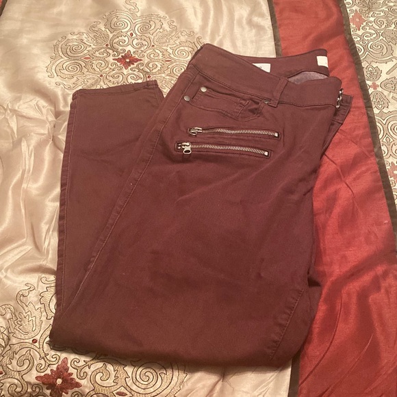 torrid Denim - Maroon Torrid Denim jeggings